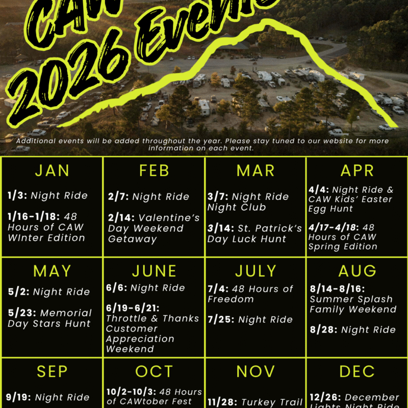 2026 Events Calendar