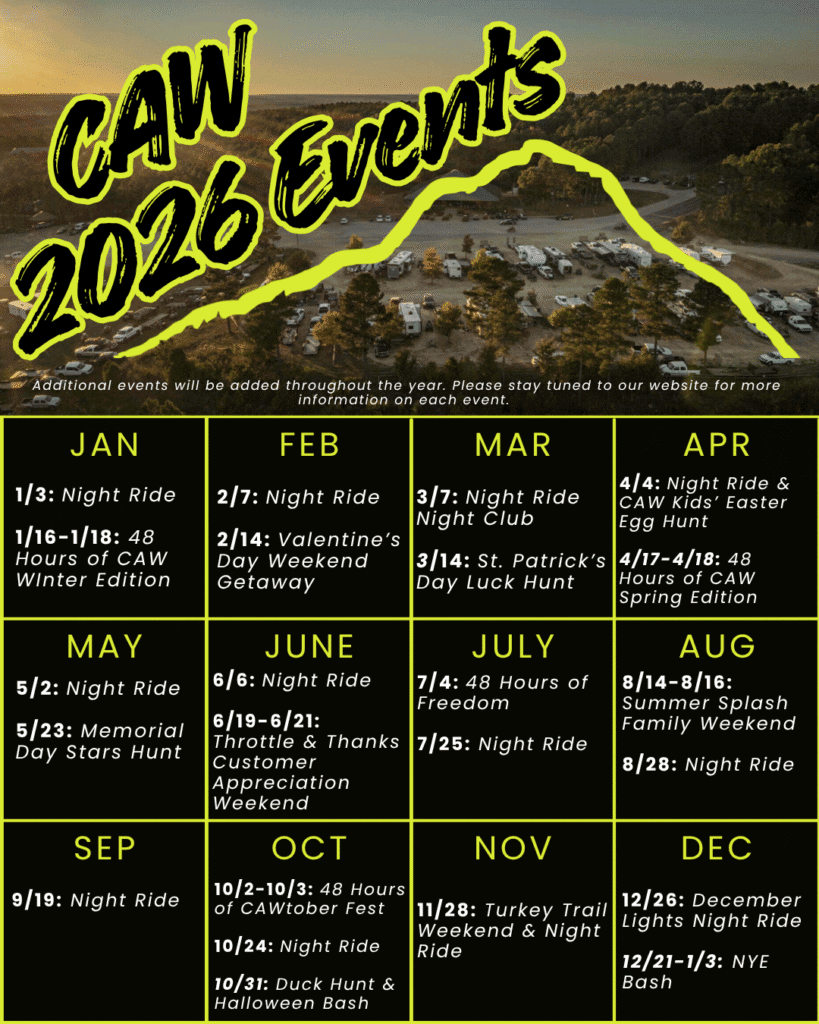 2026 Events Calendar