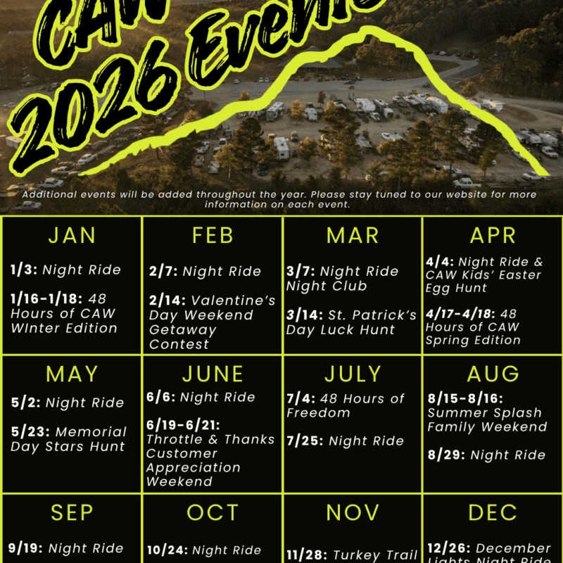 2026 Events Calendar