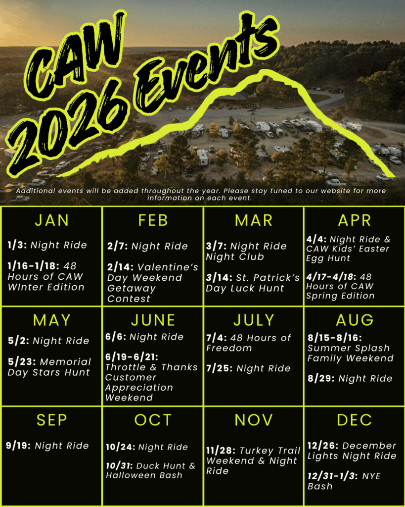2026 Events Calendar