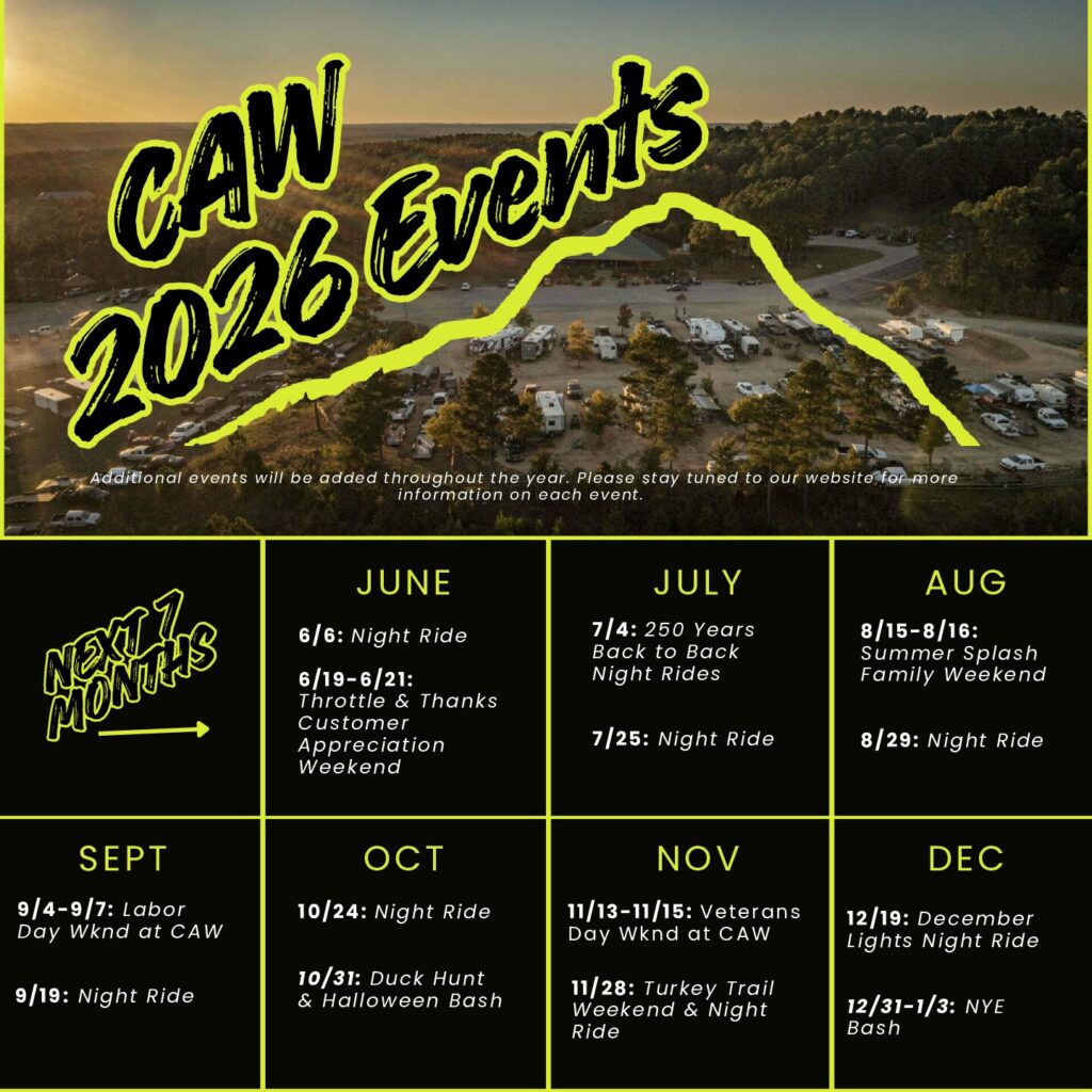 2026 Events Calendar