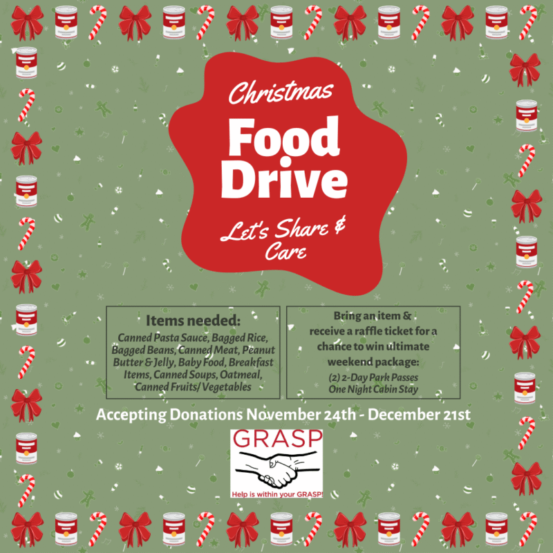 CAW Christmas Food Drive