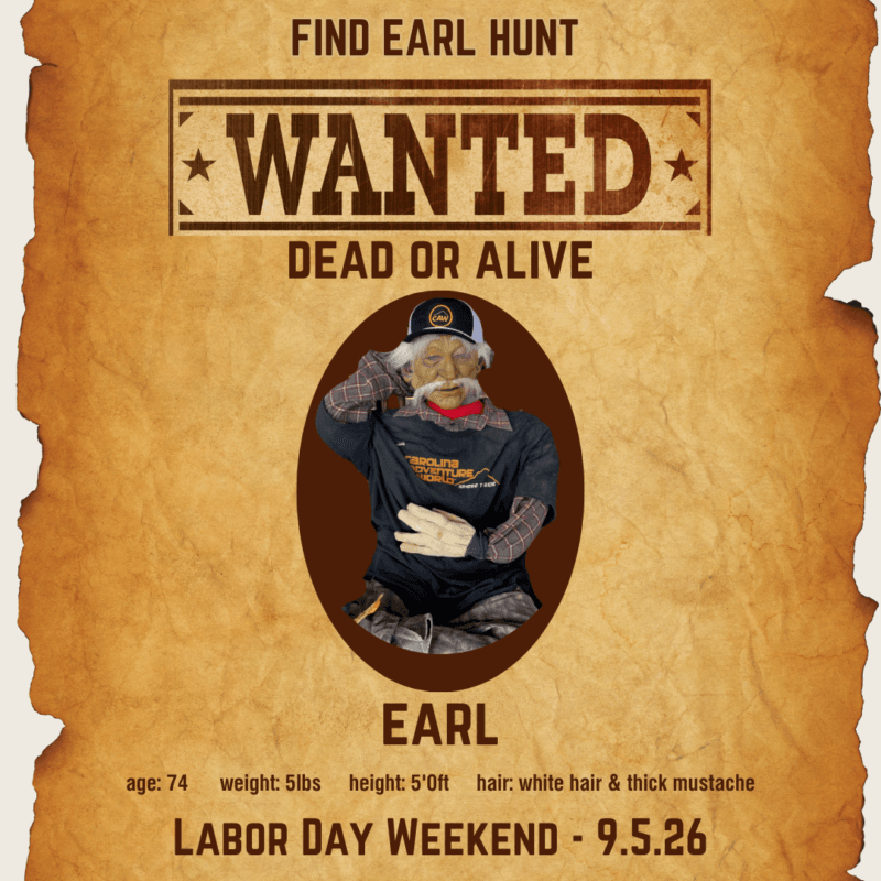 Labor Day Weekend – Find Earl Hunt